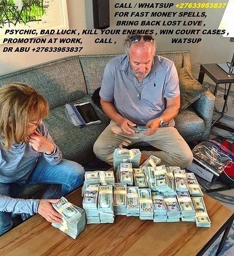 Money Spell & Magic Ring & lost love +27633953837