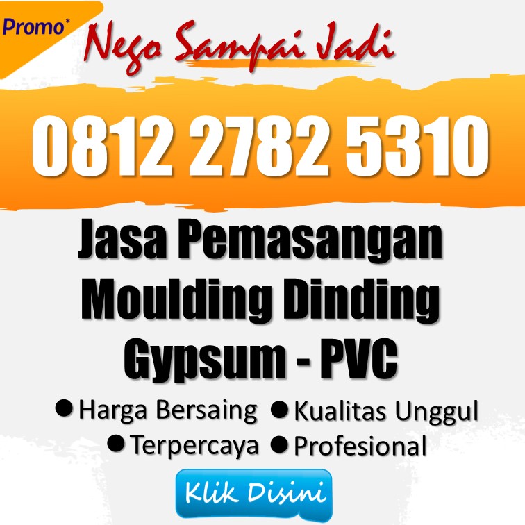 Jasa-Pemasangan-Moulding-Dinding-Tembok-Gypsum-PVC-Kamar-Ruangan-Murah Kartasura, Sukoharjo 57168